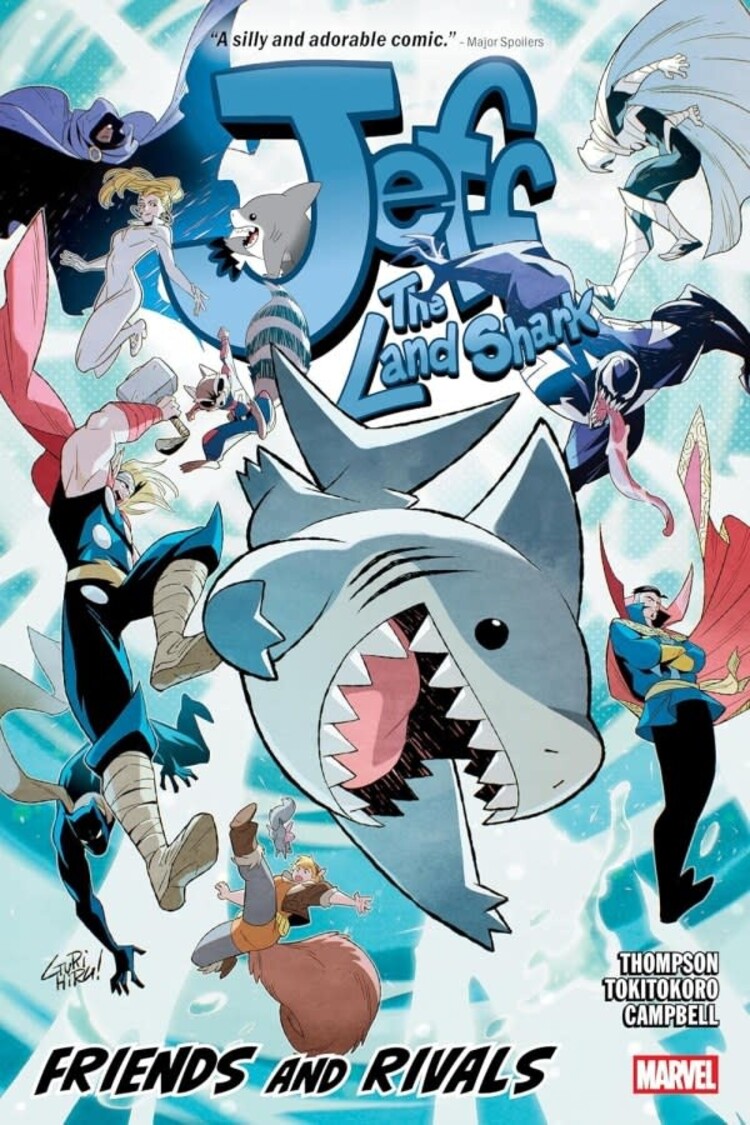 MARVEL COMICS JEFF THE LANDSHARK FRIENDS & RIVALS GN TP