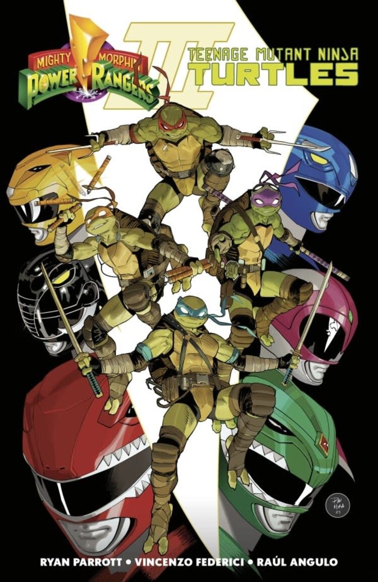 BOOM! STUDIOS MIGHTY MORPHIN POWER RANGERS TEENAGE MUTANT NINJA TURTLES III TP
