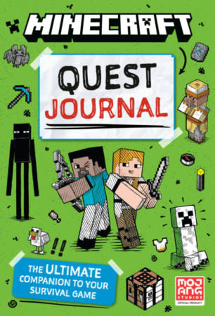 PENGUIN RANDOM HOUSE MINECRAFT QUEST JOURNAL SC