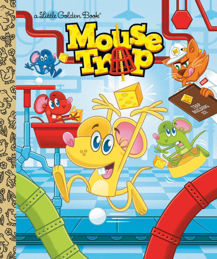 GOLDEN BOOKS HASBRO MOUSETRAP LITTLE GOLDEN BOOK
