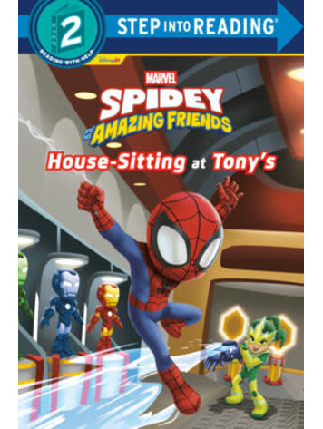 PENGUIN RANDOM HOUSE MARVEL SPIDEY & HIS AMAZING FRIENDS HOUSE-SITTING AT TONYS SC STEP INTO READING LEVEL 2