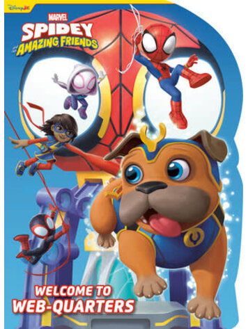 PENGUIN RANDOM HOUSE MARVEL SPIDEY & HIS AMAZING FRIENDS WELCOME TO WEB-QUARTERS BOARD BOOK