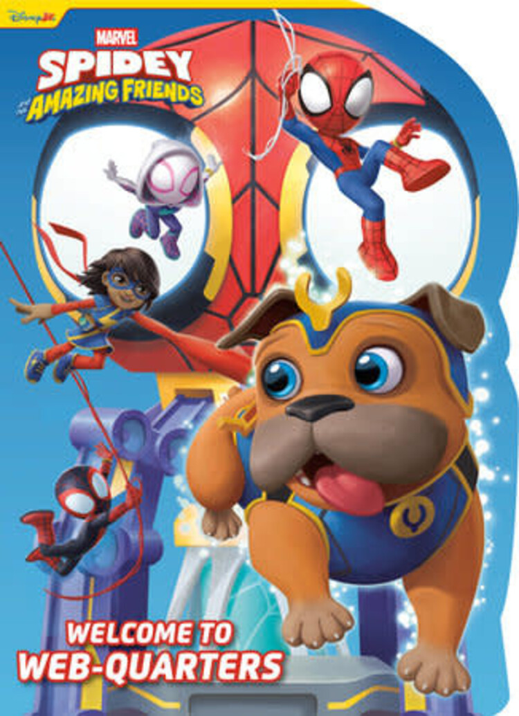 PENGUIN RANDOM HOUSE MARVEL SPIDEY & HIS AMAZING FRIENDS WELCOME TO WEB-QUARTERS BOARD BOOK