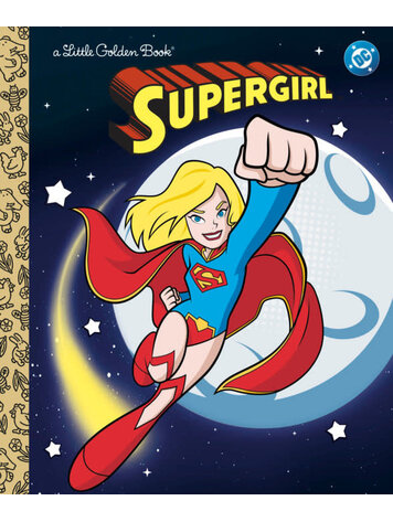 GOLDEN BOOKS DC SUPERGIRL LITTLE GOLDEN BOOK
