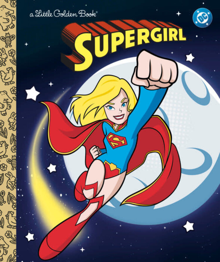 GOLDEN BOOKS DC SUPERGIRL LITTLE GOLDEN BOOK