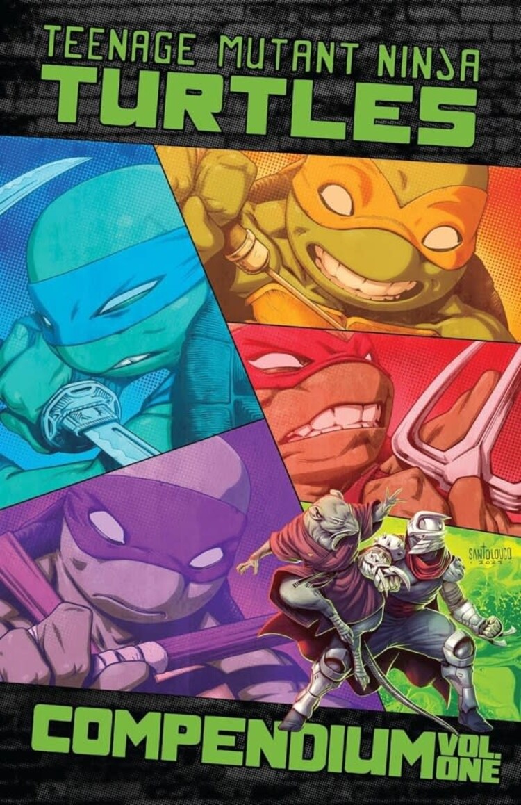 IDW PUBLISHING TEENAGE MUTANT NINJA TURTLES COMPENDIUM TP VOL 01