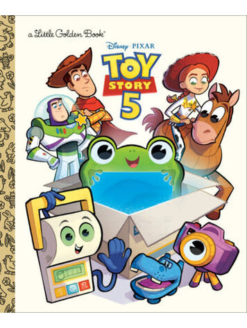 GOLDEN BOOKS DISNEY PIXAR TOY STORY 5 LITTLE GOLDEN BOOK
