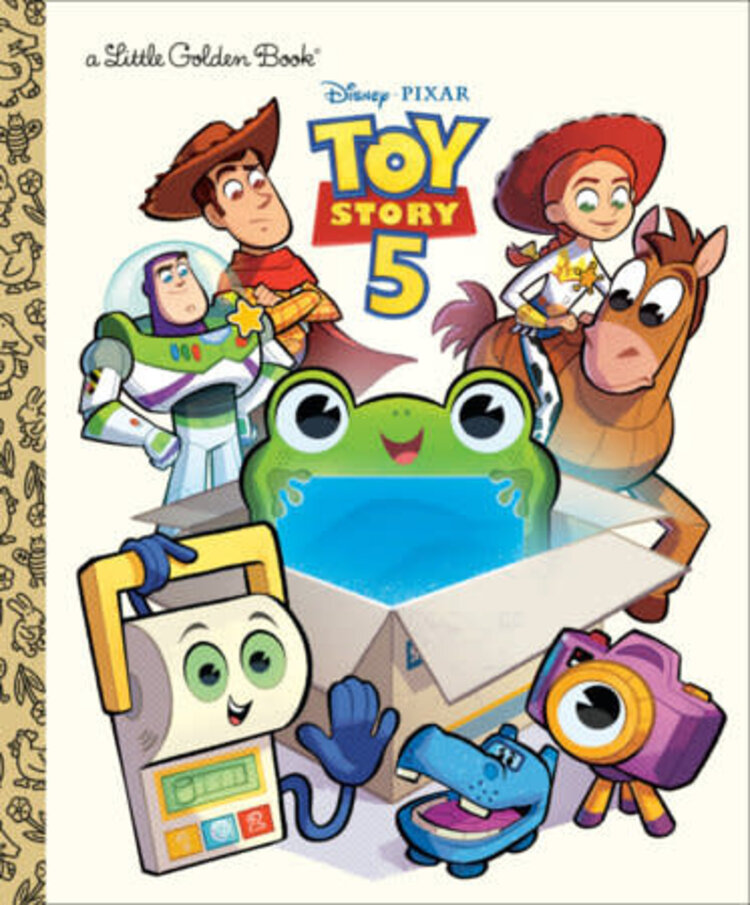 GOLDEN BOOKS DISNEY PIXAR TOY STORY 5 LITTLE GOLDEN BOOK