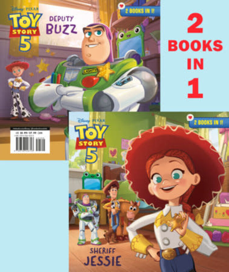 PENGUIN RANDOM HOUSE DISNEY PIXAR TOY STORY 5 SHERIFF JESSIE DEPUTY BUZZ SC