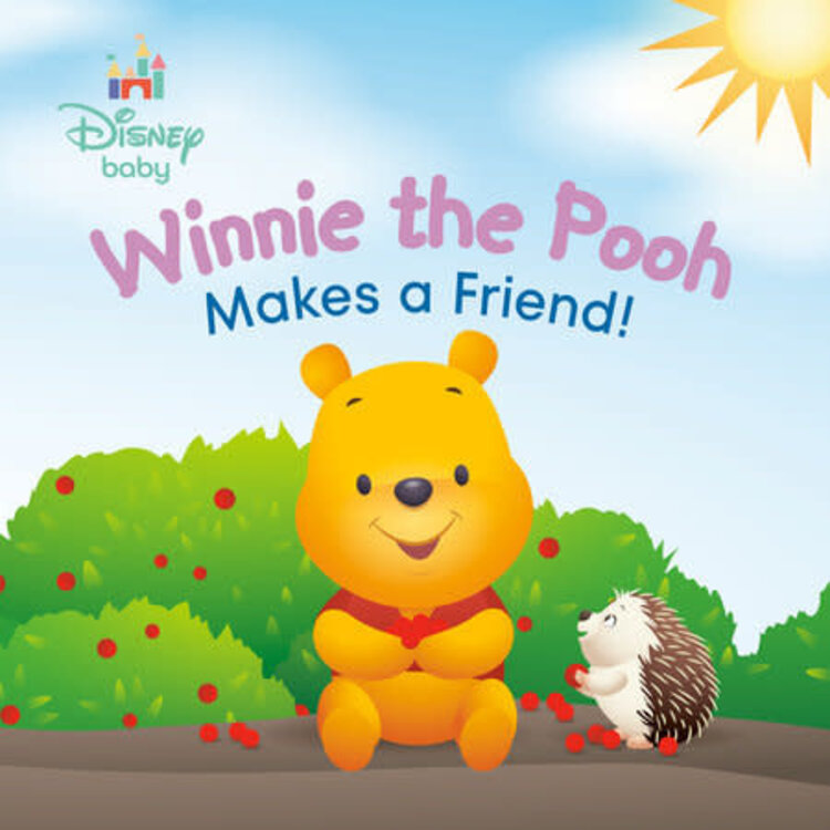PENGUIN RANDOM HOUSE DISNEY BABY WINNIE THE POOH MAKES A FRIEND BOARD BOOK