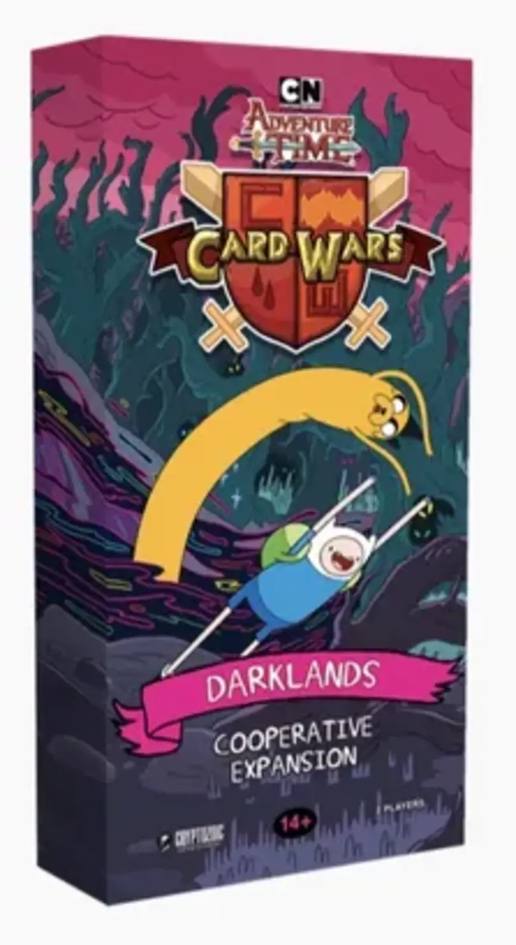 CRYPTOZOIC ENTERTAINMENT ADVENTURE TIME CARD WARS DARKLANDS COOPERATIVE EXPANSION