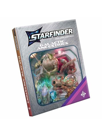 PAIZO PUBLISHING STARFINDER 2ND ED GALACTIC ANCESTRIES RETAIL COVER