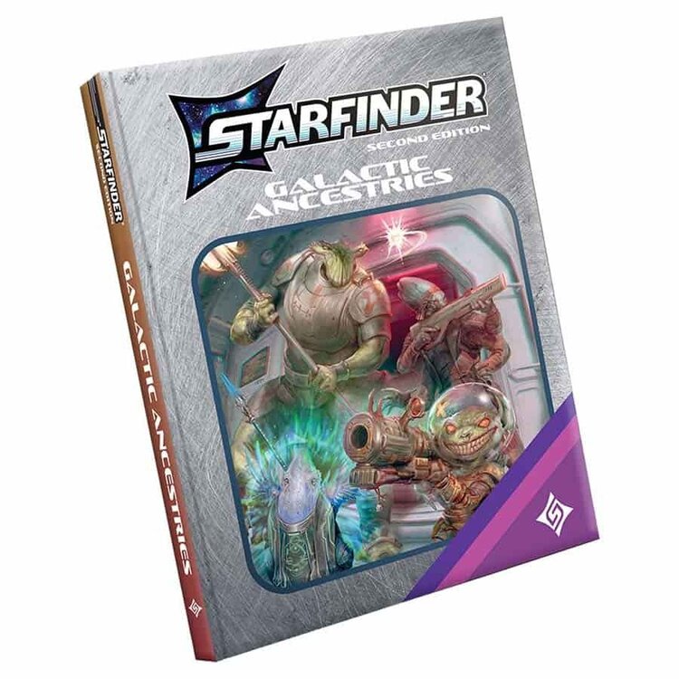 PAIZO PUBLISHING STARFINDER 2ND ED GALACTIC ANCESTRIES RETAIL COVER