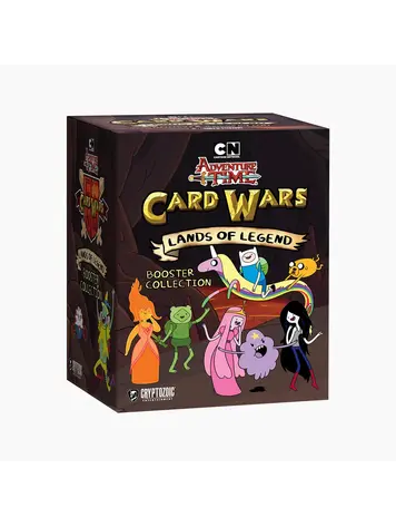 CRYPTOZOIC ENTERTAINMENT ADVENTURE TIME CARD WARS LAND OF LEGEND BOOSTER COLLECTION