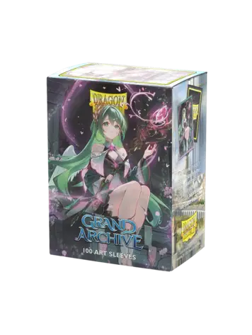 DRAGON SHIELD DRAGON SHIELD 100 CT SLEEVES MATTE ART GRAND ARCHIVE ARIEL