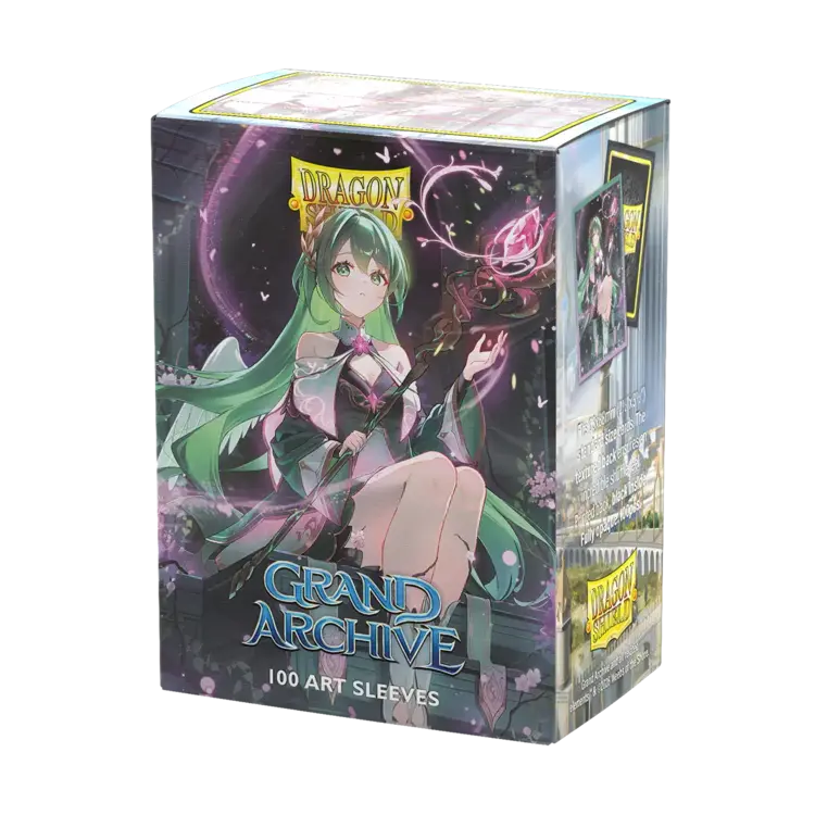 DRAGON SHIELD DRAGON SHIELD 100 CT SLEEVES MATTE ART GRAND ARCHIVE ARIEL