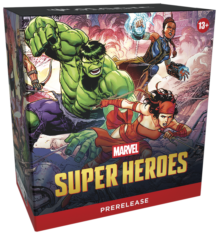 WIZARDS OF THE COAST MTG MARVEL SUPER HEROES PRERELEASE