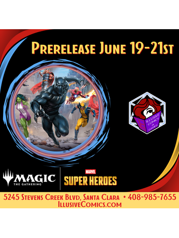WIZARDS OF THE COAST MTG MARVEL SUPER HEROES PRERELEASE
