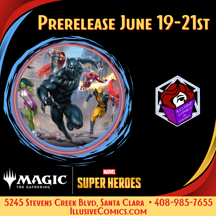 WIZARDS OF THE COAST MTG MARVEL SUPER HEROES PRERELEASE
