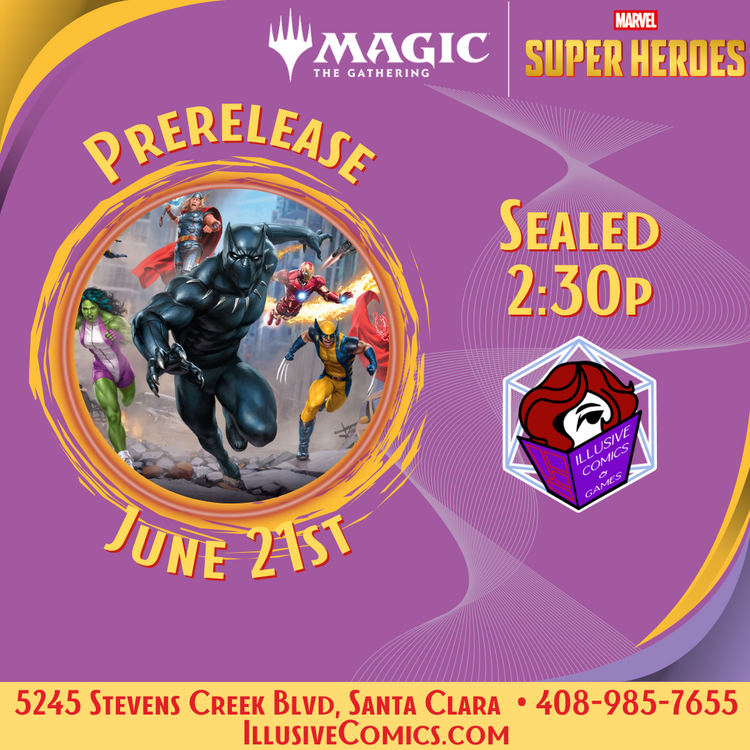 WIZARDS OF THE COAST MTG MARVEL SUPER HEROES PRERELEASE