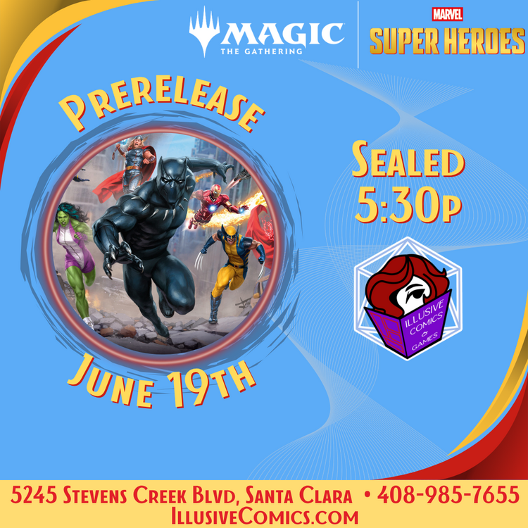 WIZARDS OF THE COAST MTG MARVEL SUPER HEROES PRERELEASE