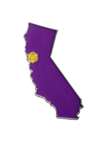 NORSE FOUNDRY STATE PIN D20 - CALIFORNIA