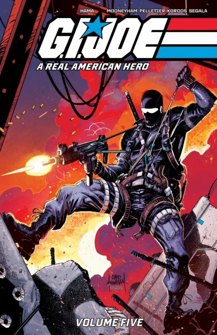 IMAGE COMICS GI JOE A REAL AMERICAN HERO TP VOL 05 DIRECT MARKET EXCLUSIVE CHRIS MOONEYHAM CVR