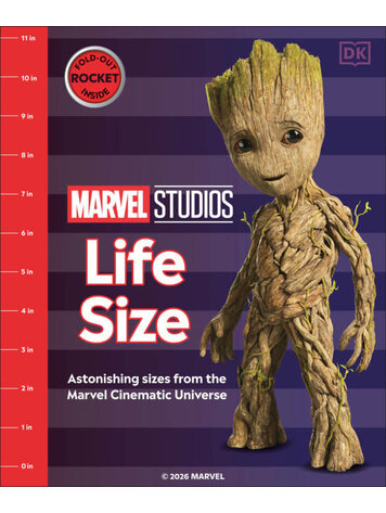 DK PUBLISHING CO MARVEL STUDIOS LIFE SIZE HC