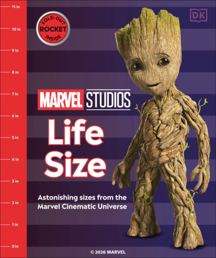 DK PUBLISHING CO MARVEL STUDIOS LIFE SIZE HC