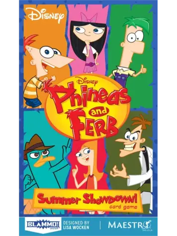 DISNEY PHINEAS & FERB SUMMER SHOWDOWN CARD GAME