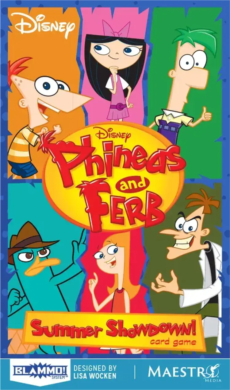 DISNEY PHINEAS & FERB SUMMER SHOWDOWN CARD GAME