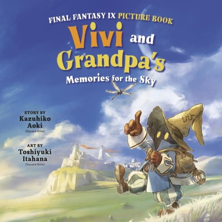 SQUARE ENIX FINAL FANTASY IX PICTURE BOOK VIVI & GRANPAS MEMORIES FOR THE SKY HC