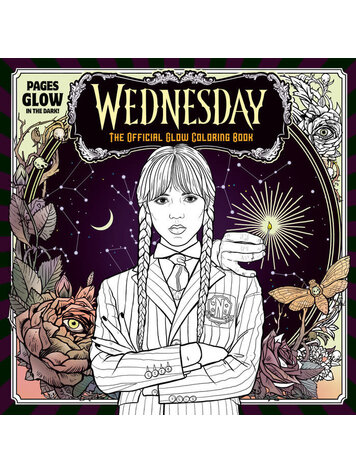 PENGUIN RANDOM HOUSE WEDNESDAY OFFICIAL GLOW COLORING BOOK