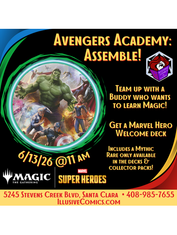 MTG AVENGERS ACADEMY: ASSEMBLE 6/13 @11AM