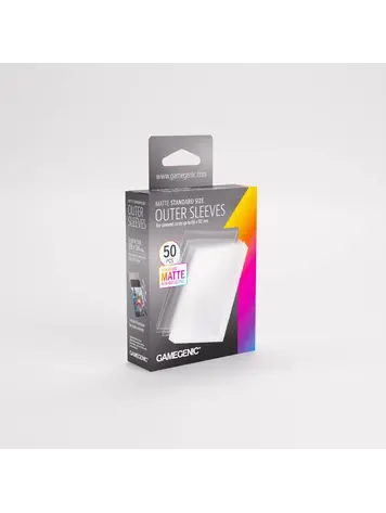 GAMEGENIC GAMEGENIC MATTE STANDARD OUTER SLEEVES 50 CT