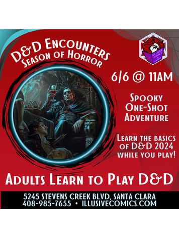 D&D LEARN TO PLAY ENCOUNTERS SEASON OF HORROR CELEBRATION