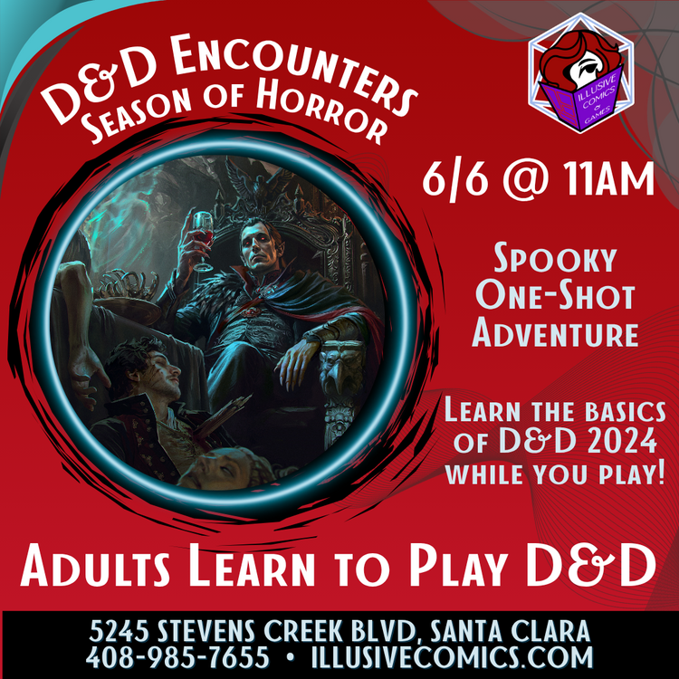 D&D LEARN TO PLAY ENCOUNTERS SEASON OF HORROR CELEBRATION