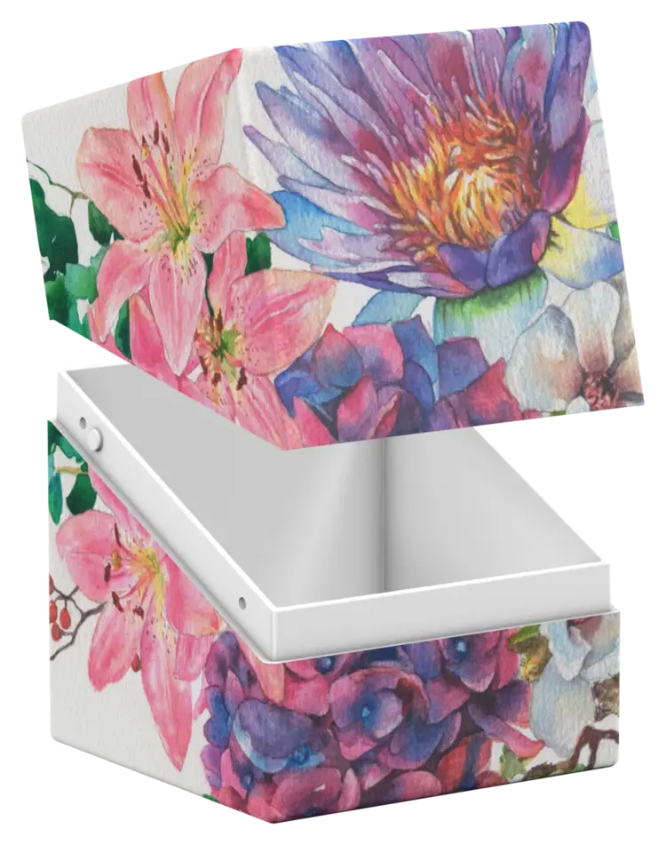 ULTIMATE GUARD ULTIMATE GUARD BOULDER 100+ FLORAL PLACES LOTUS BLOOM