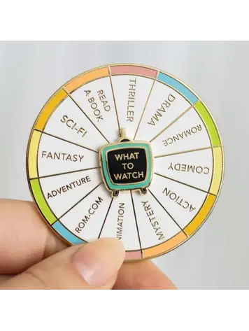 WHAT TO WATCH SPINNING PIN