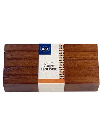 WE GAMES CARD CLAW WOODEN CARD HOLDER