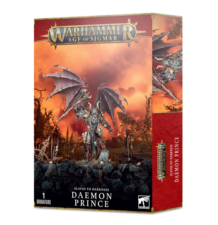 WARHAMMER WARHAMMER AGE OF SIGMAR SLAVES TO DARKNESS: DAEMON PRINCE
