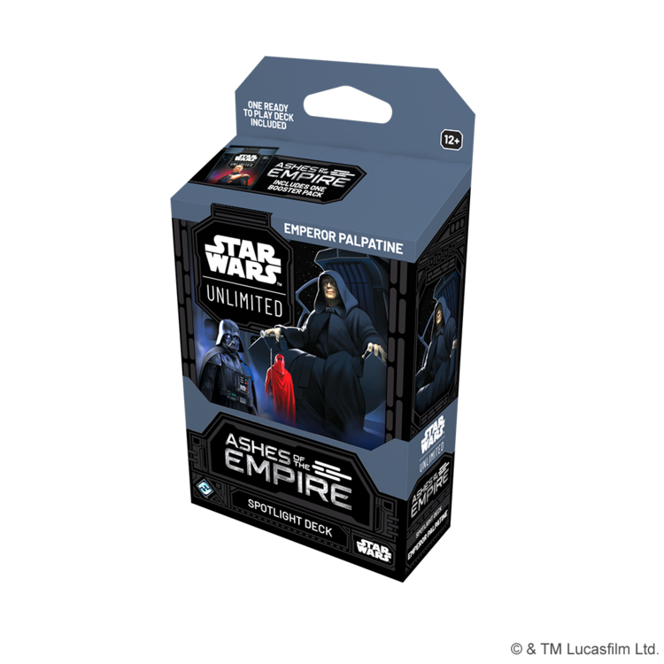 FANTASY FLIGHT GAMES STAR WARS UNLIMITED ASHES OF THE EMPIRE SPOTLIGHT DECK (SET OF 2) PREORDER