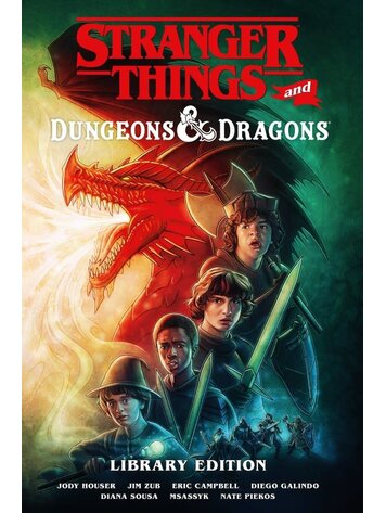 DARK HORSE COMICS STRANGER THINGS & DUNGEONS & DRAGONS LIBRARY EDITION HC