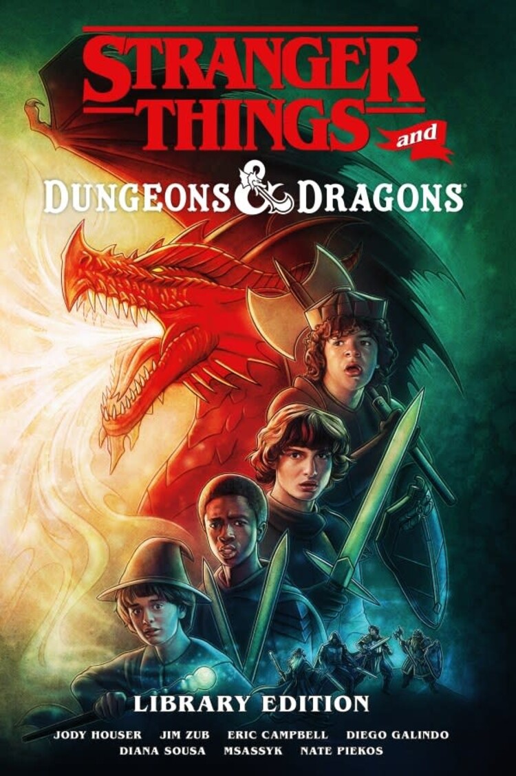 DARK HORSE COMICS STRANGER THINGS & DUNGEONS & DRAGONS LIBRARY EDITION HC