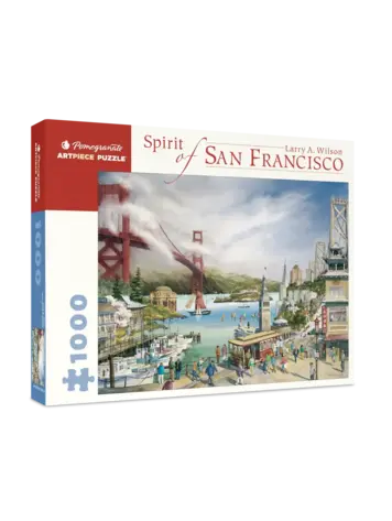 LARRY A WILSON SPIRIT OF SAN FRANCISCO 1000 PIECE JIGSAW