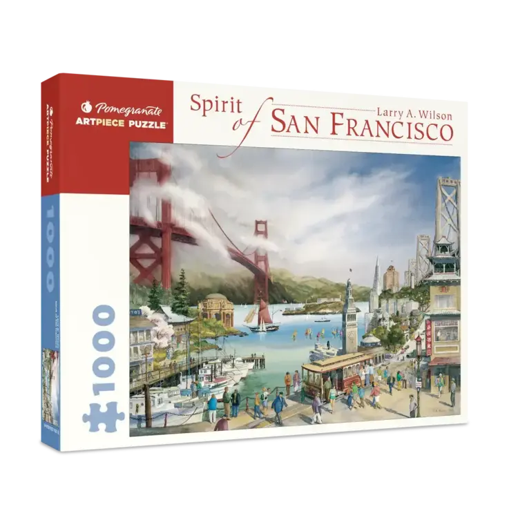 LARRY A WILSON SPIRIT OF SAN FRANCISCO 1000 PIECE JIGSAW
