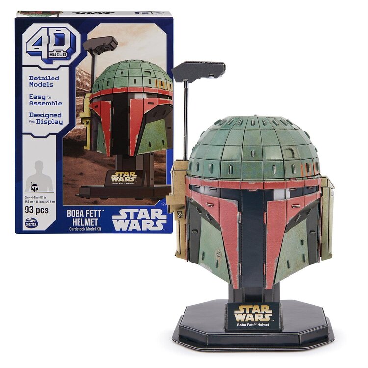 4D PUZZLE STAR WARS BOBA FETT HELMET