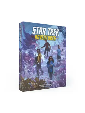 MODIPHIUS ENTERTAINMENT STAR TREK ADVENTURES THE ROLEPLAYING GAME SECOND EDITION STARTER SET