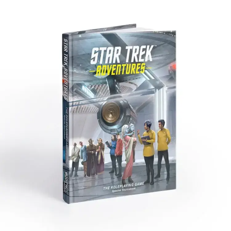 MODIPHIUS ENTERTAINMENT STAR TREK ADVENTURES THE ROLEPLAYING GAME SPECIES SOURCEBOOK