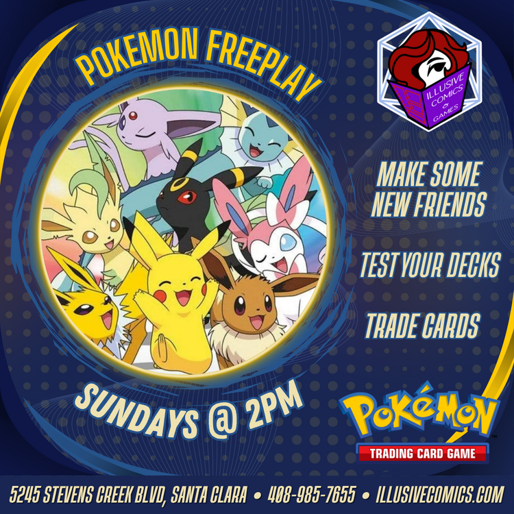 POKEMON LEAGUE FREEPLAY 6/7 @ 2 PM